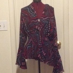 Bell sleeved blouse